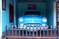 Blue Austin Car