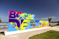 Bocas Del Toro Welcome Sign