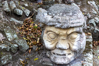 Old Man Head Carving