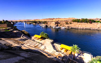 Nile River in Aswan