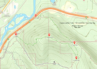 McConnell Point - Razor Edge GAIA Map