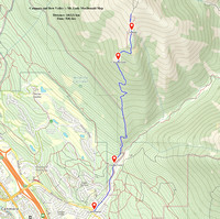 Mt. Lady MacDonald GAIA Map