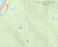Acephale Crags GAIA Map