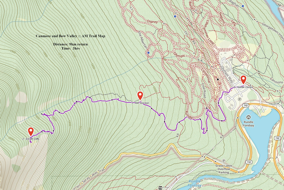 AM Trail GAIA Map
