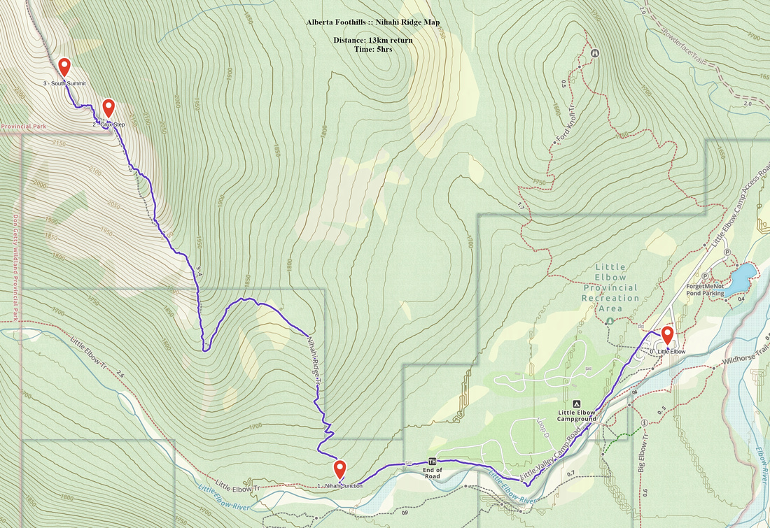Nihahi Ridge GAIA Map