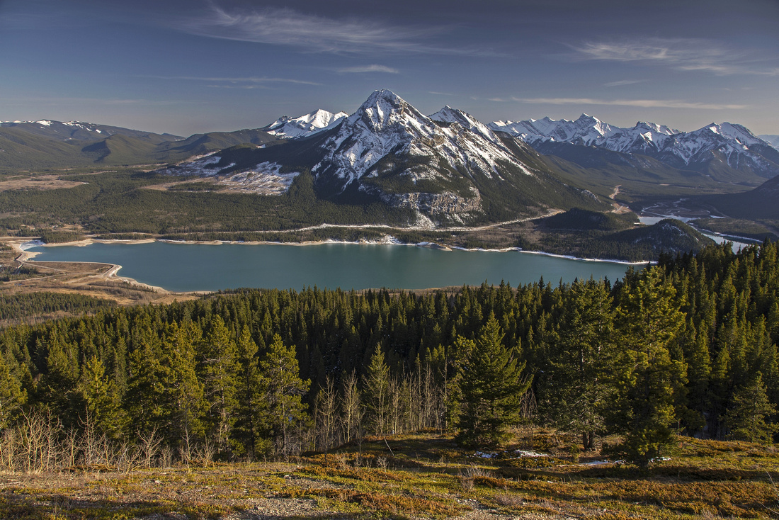 Barrier Lake from McConnel Ridge