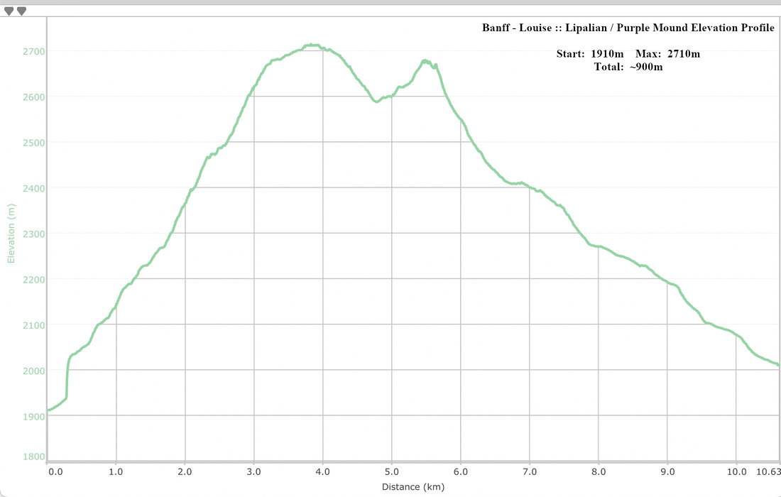 Lipalian - Purple Mound Elevation Profile