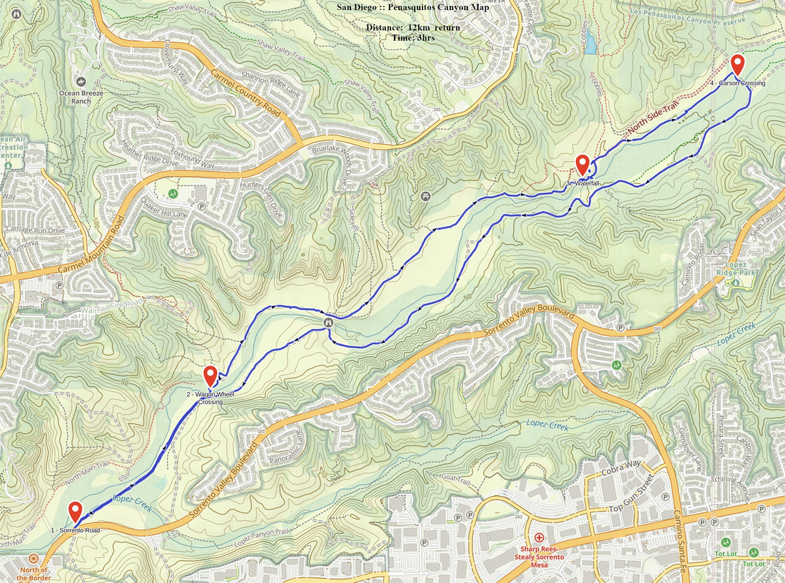 Penasquitos Canyon GAIA Map