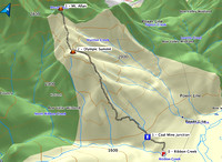 Mt. Allan via Centennial Ridge Map