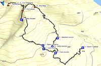 Al's Habrich Ridge Map