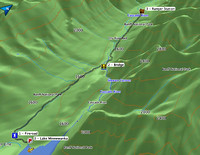Cascade Fireroad Map