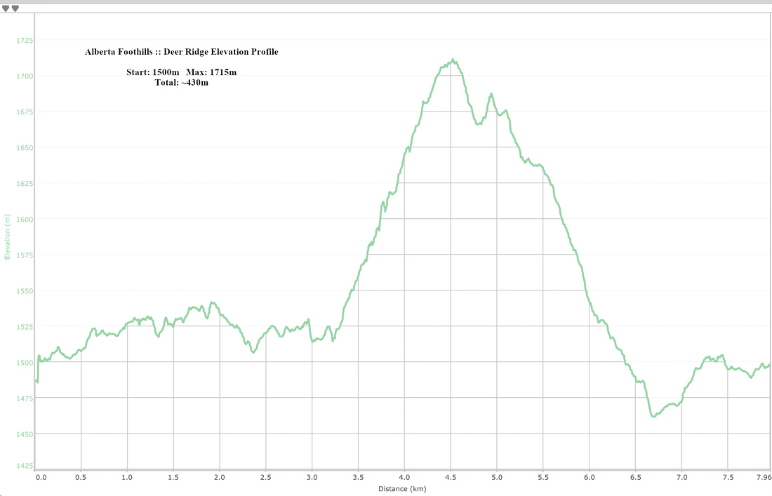 Deer Ridge Elevation Profile