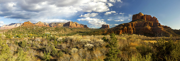 Cathedral Rock Panorama