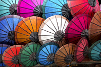 Patterned Umbrellas