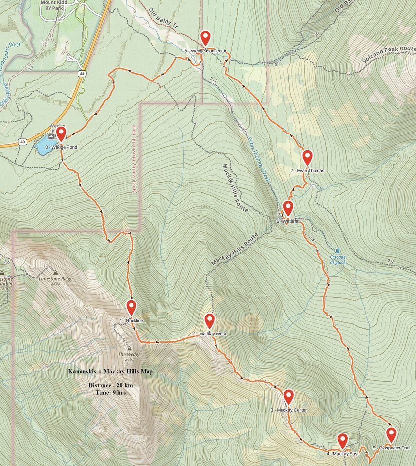 Mackay Hills GAIA Map