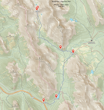Piper Pass GAIA Map