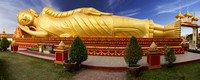 Reclining Gold Buddha