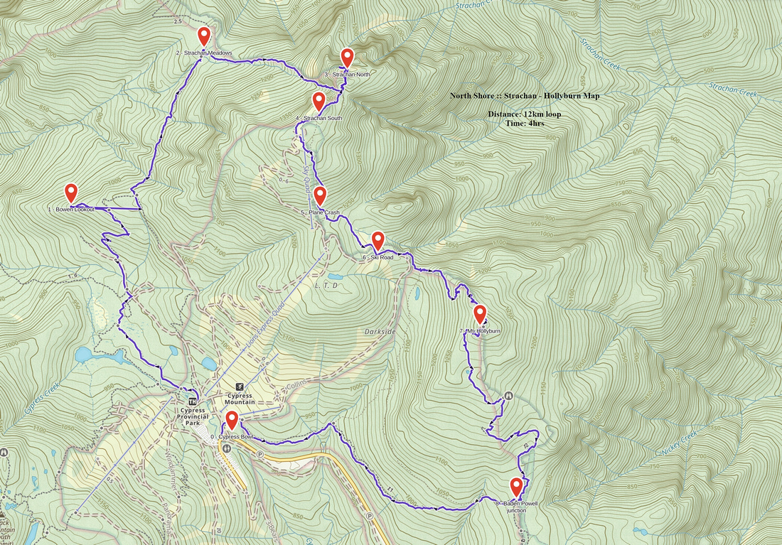 Mt. Strachan GAIA Map