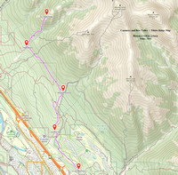 Tibitts Ridge GAIA Map