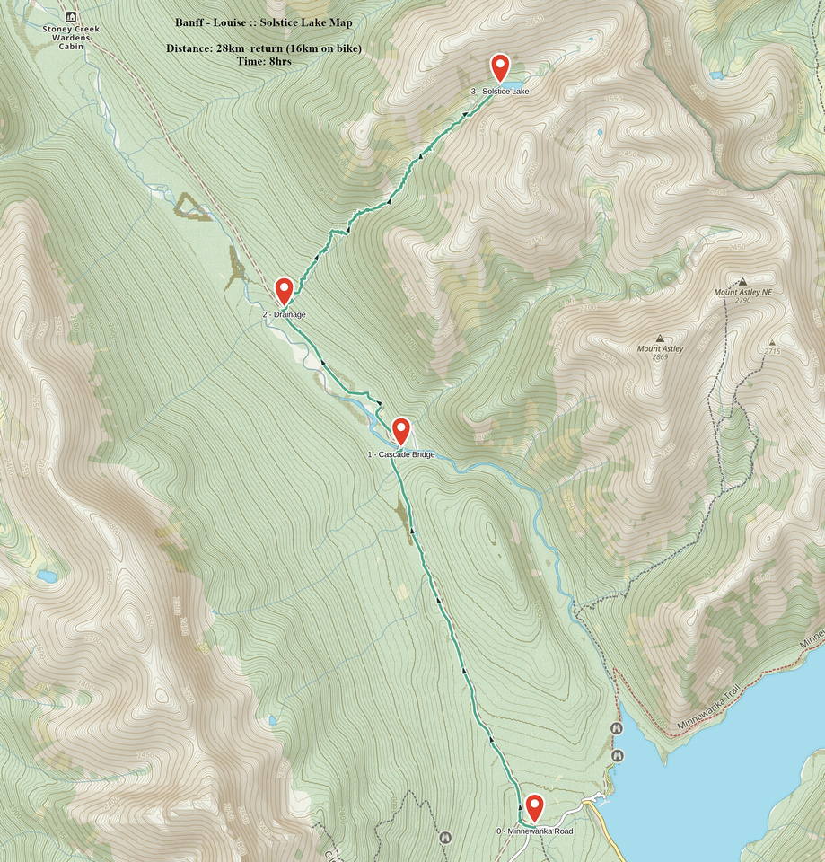 Solstice Lake GAIA Map