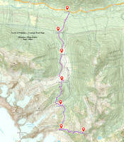 Vantage Peak GAIA Map