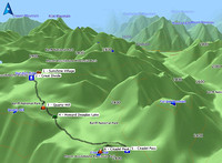 Citadel Peak Map
