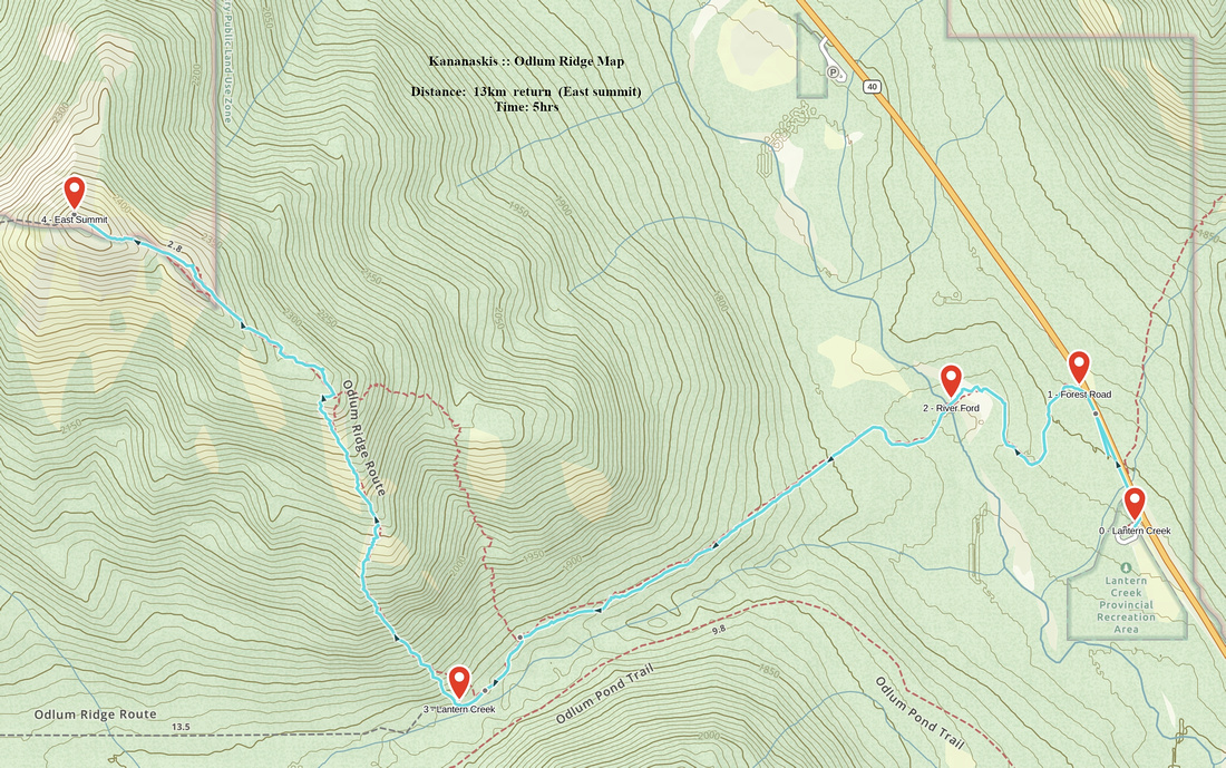 Odlum East GAIA Map