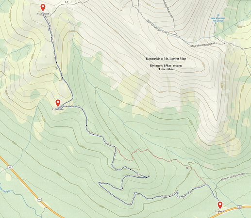 Mt. Lipsett GAIA Map