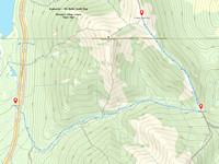 Mt. Baldy South GAIA Map