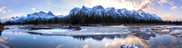 Bow River and Rundle Range