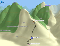 Mt. Kidd Lookout Map