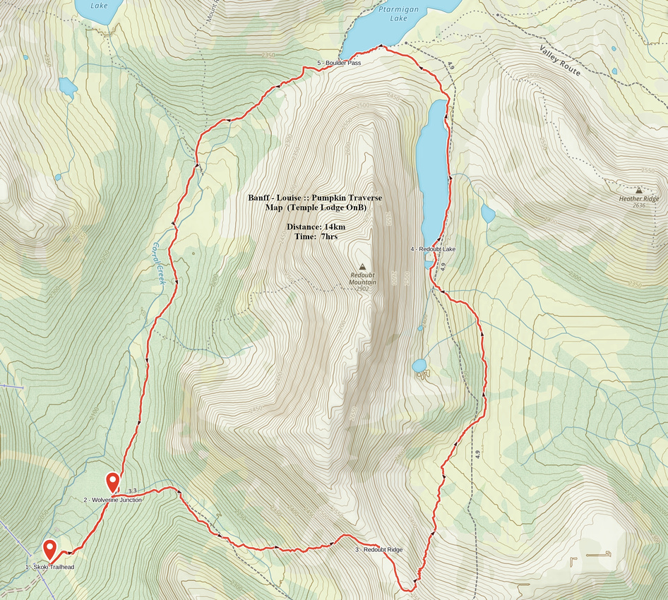 Pumpkin Traverse GAIA Map