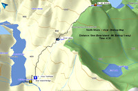 Vicar Lakes - Mt. Bishop Map