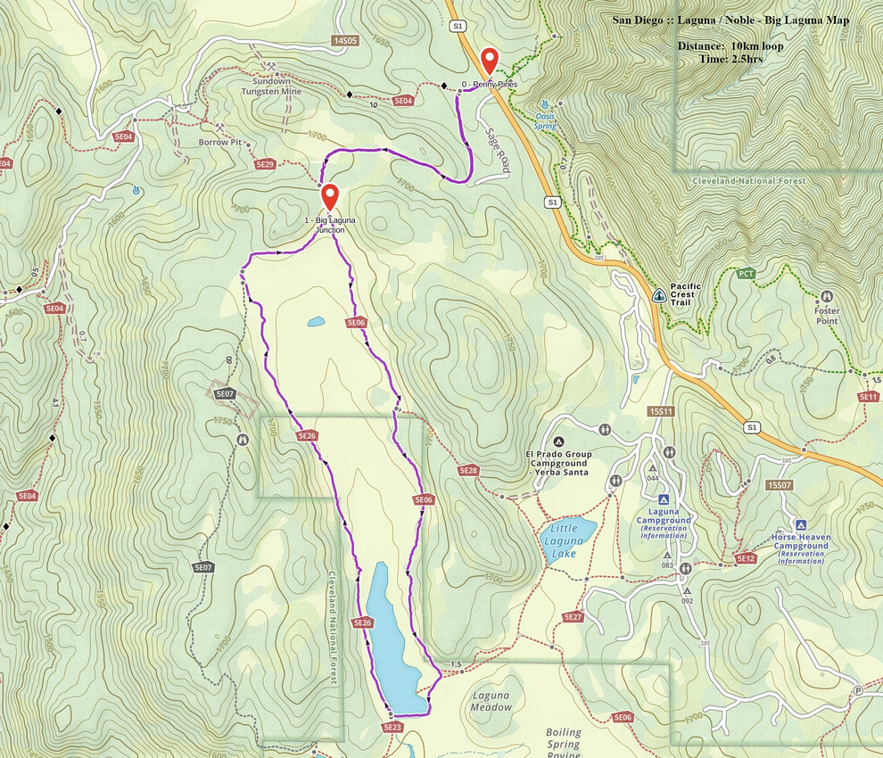 Noble - Big Laguna GAIA Map