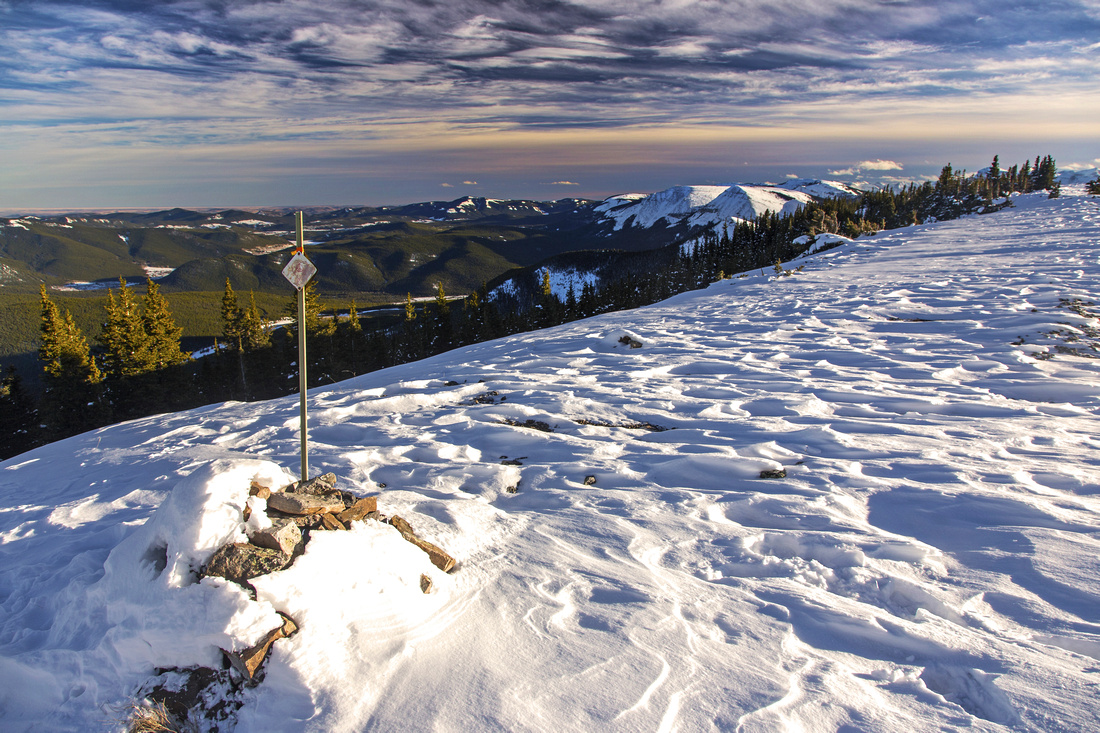 Snowy Powderface Ridge