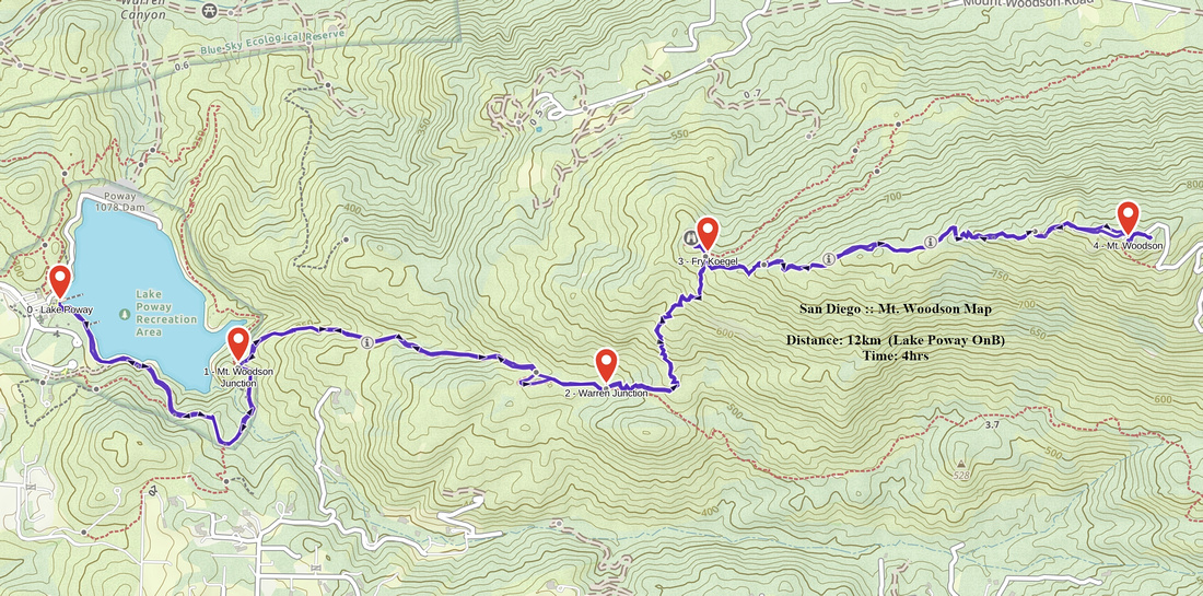 Mt. Woodson GAIA Map