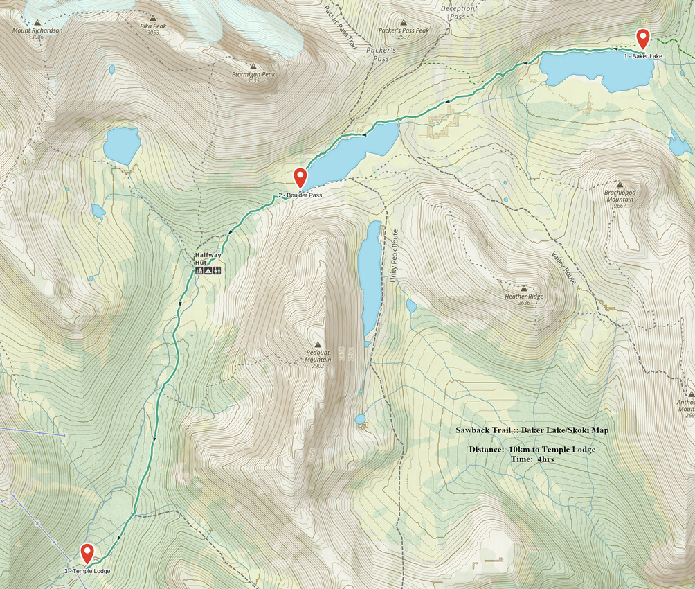 Sawback - Baker Lake/Skoki GAIA Map